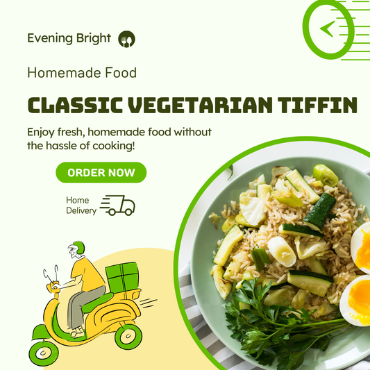 Classic Vegetarian Tiffin
