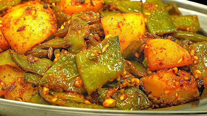 Saim Aaloo Sabzi