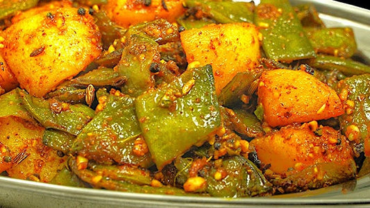 Saim Aaloo Sabzi